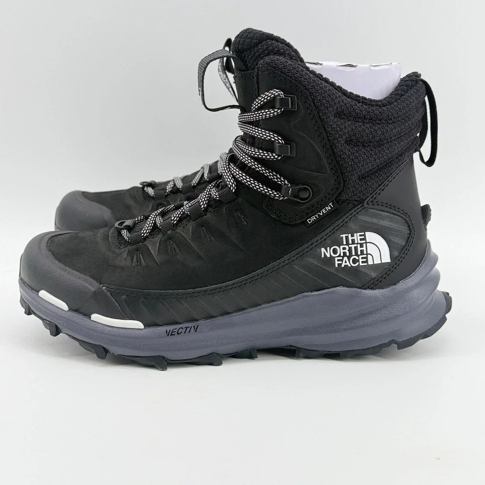 The North Face Vectiv Fastpack Insulated Waterproof Boots NEW in Box Black Sz 9